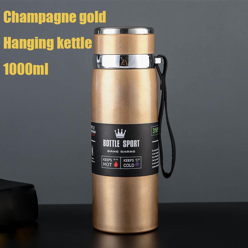 

316 нержавеющая сталь чашка с постоянной температурой наружная дорожная чашка вакуумная изоляция большая емкость изоляция холодоизоляция 901-1000ml