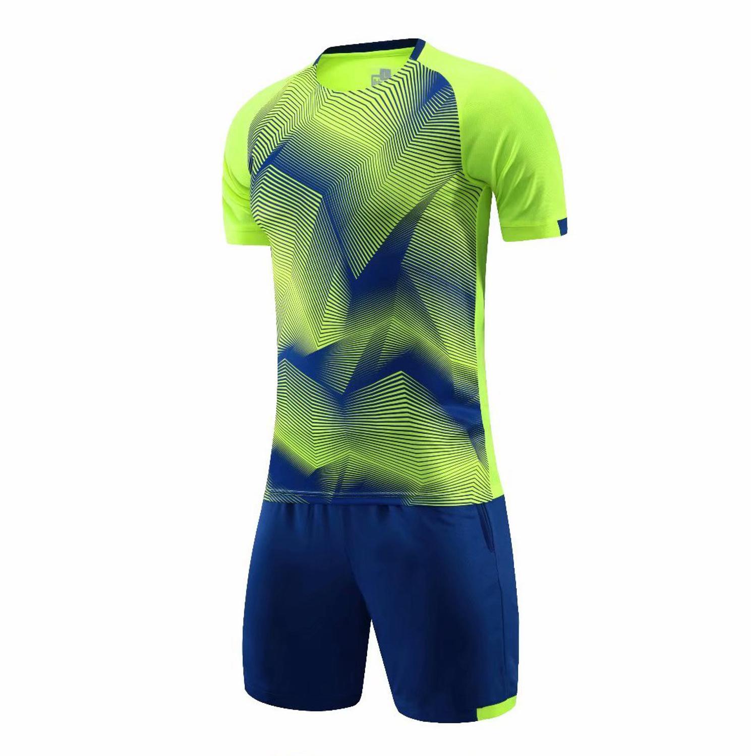 Design Football Kit 2026 Adult Kids Soccer Jersey Football Training Sets Blank Version  Jersey Shorts XS