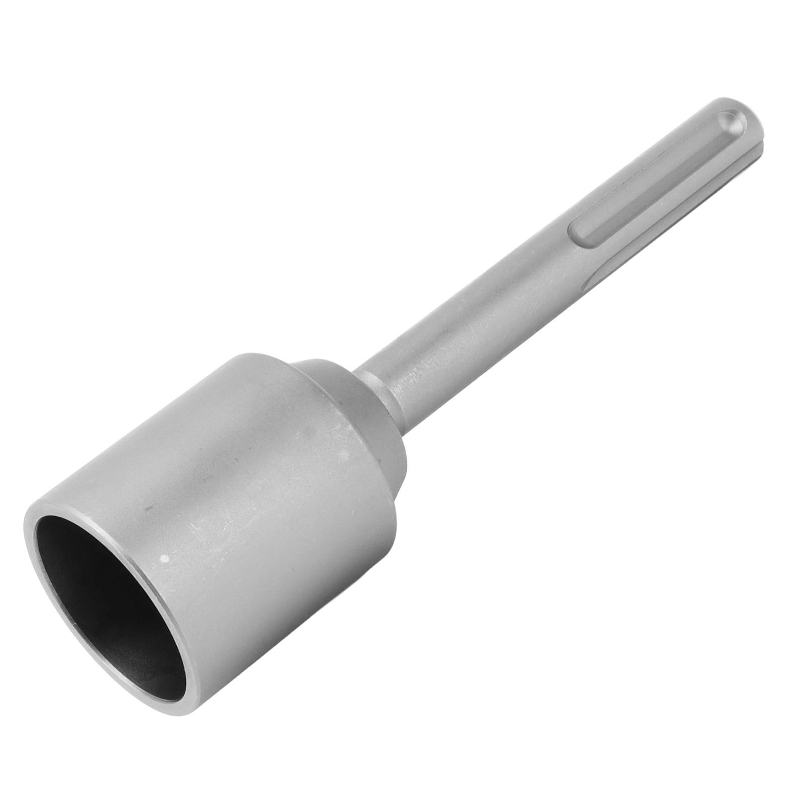 T-paal driver 5 gaten schacht stalen hekpaal driver handpaalstamper hamer booropzetstuk 20 cm lengte