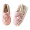 Cotton Shoes Autumn and Winter Bag Heel Velvet Thickened Indoor Home Thick Bottom Non-slip Postpartum Cotton Slippers Couple