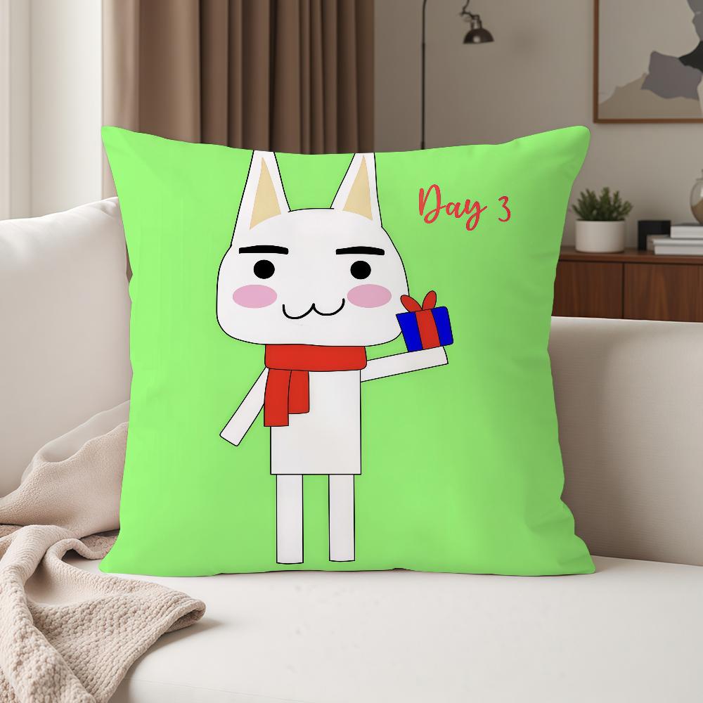 Inoue Toro Cute Cat Pillow Case Suitable For Bedrooms Living Rooms Cars Home Decoration