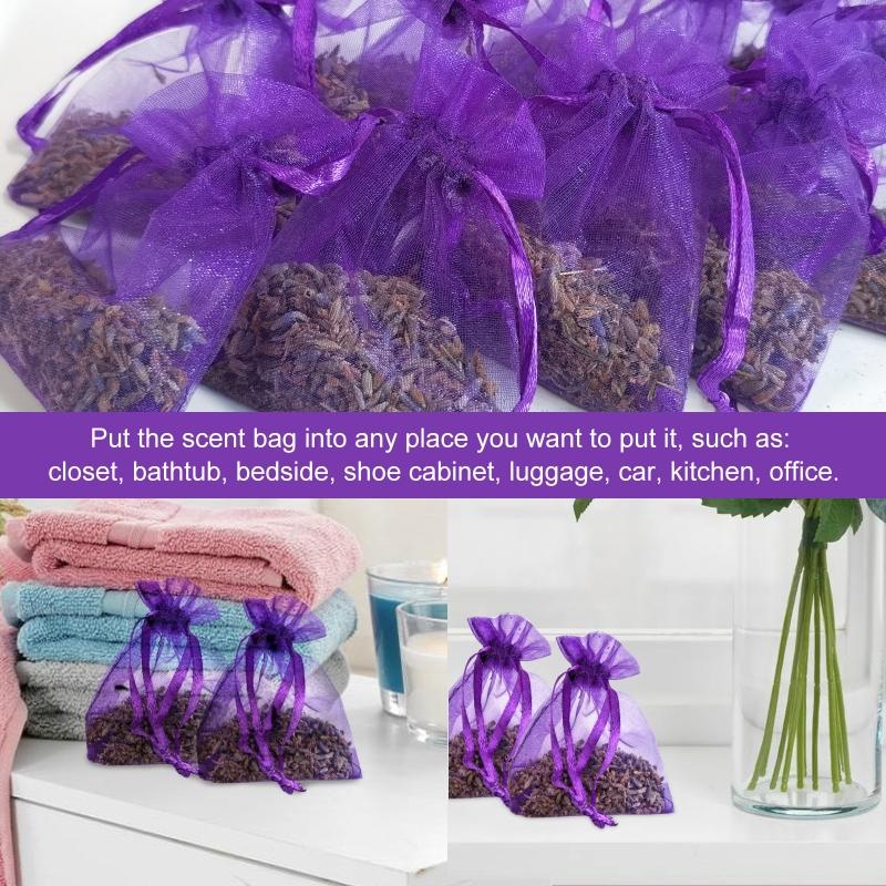 Air Dried Lavender Wardrobe Closet Bedsides Aromatherapys Bag Car HangingFragrant Sachets Shoe Air Freshener Home Scents