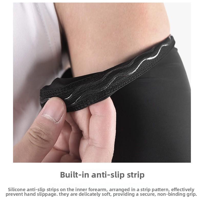 Honeycomb Anti-collision Elbow Protection Outdoor Sports Sleeve-Polyester Sun Protection Unisex Summer Cycling Basketball Arm