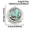 2pcs Various Shape Abalone Shell Trendy Square Oval Rectangle Stainless Steel Charm For Jewelry Making Supplies DIY Pendant Bulk