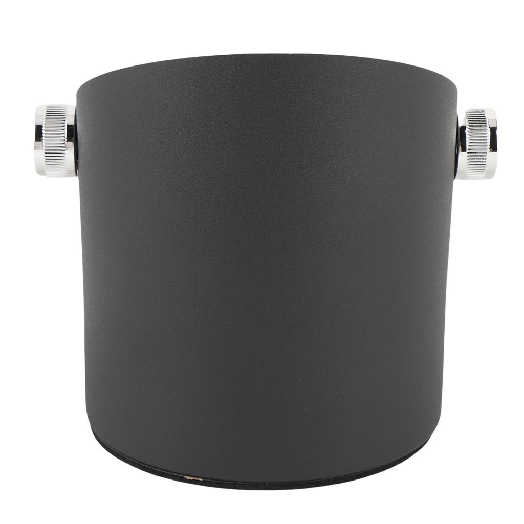 Small Coffee Knock Box Carbon Steel Coffee Grounds Container Waste Bin for Household