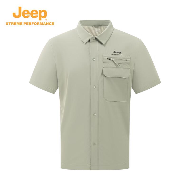 

JEEP Men s Quick-Dry Outdoor Short Sleeve Shirt 2XL