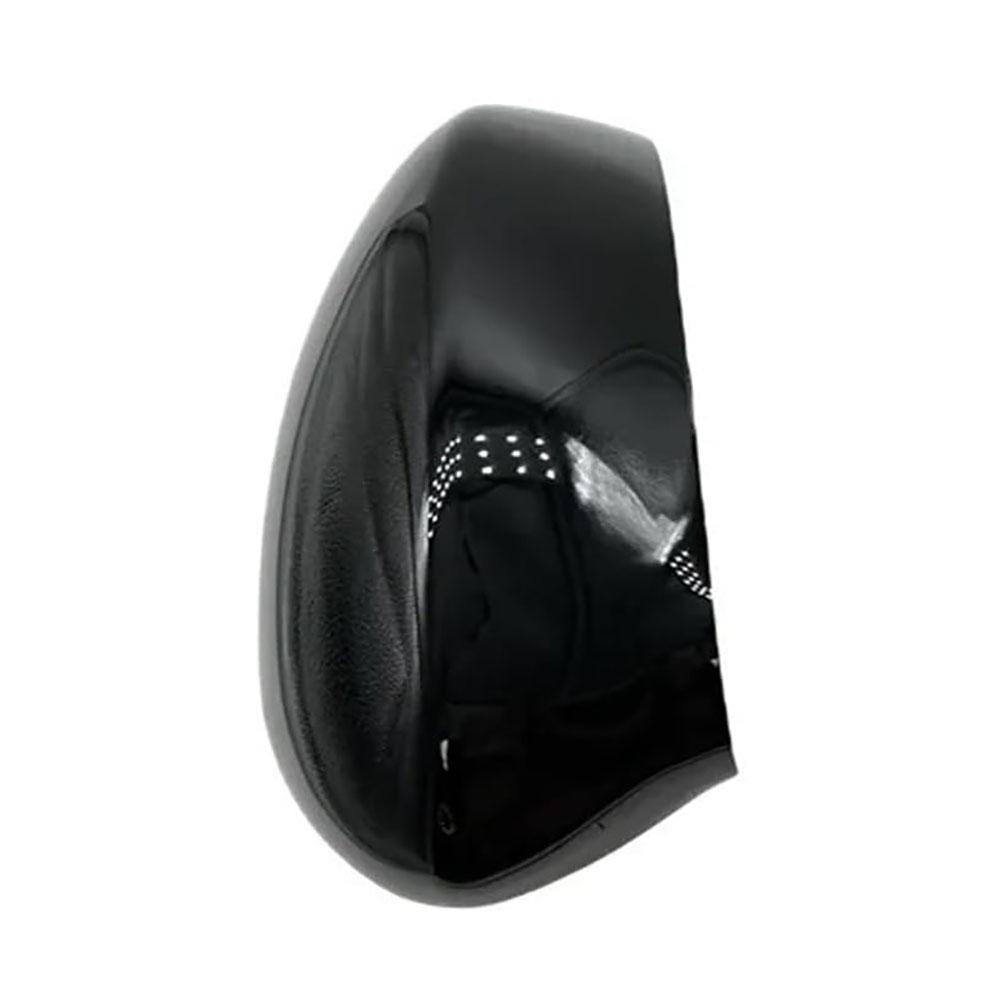 New LH Left Side Wing Mirror Cover Cap Casing Black Fit For Fiat 500 2007-2020