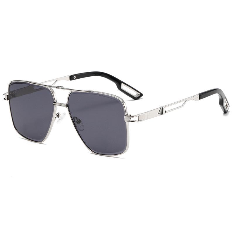 Double Beam Aviator Sunglasses - Sports UV400 Anti-UV Retro Style
