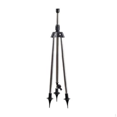 Grass Watering Sprinkler Tripod Automatic Rotating Rotatable Quick Connector Bracket Adjustable for