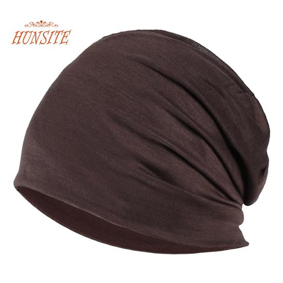 

Весенне-осенняя шапка-бини с черепом, мешковатая шапка унисекс, однотонная, эластичная, тонкая, защитная, для уличных танцев, без полей, шапка-бини для бега, головной убор бежевый