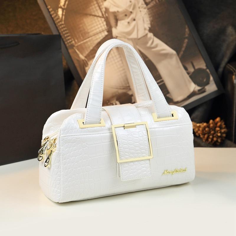 2026 new crocodile pattern fashiable single shoulder large capacity handbag