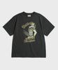 Beulonseun Western Boot Loopwheeled Graphic Tee Vintage Black