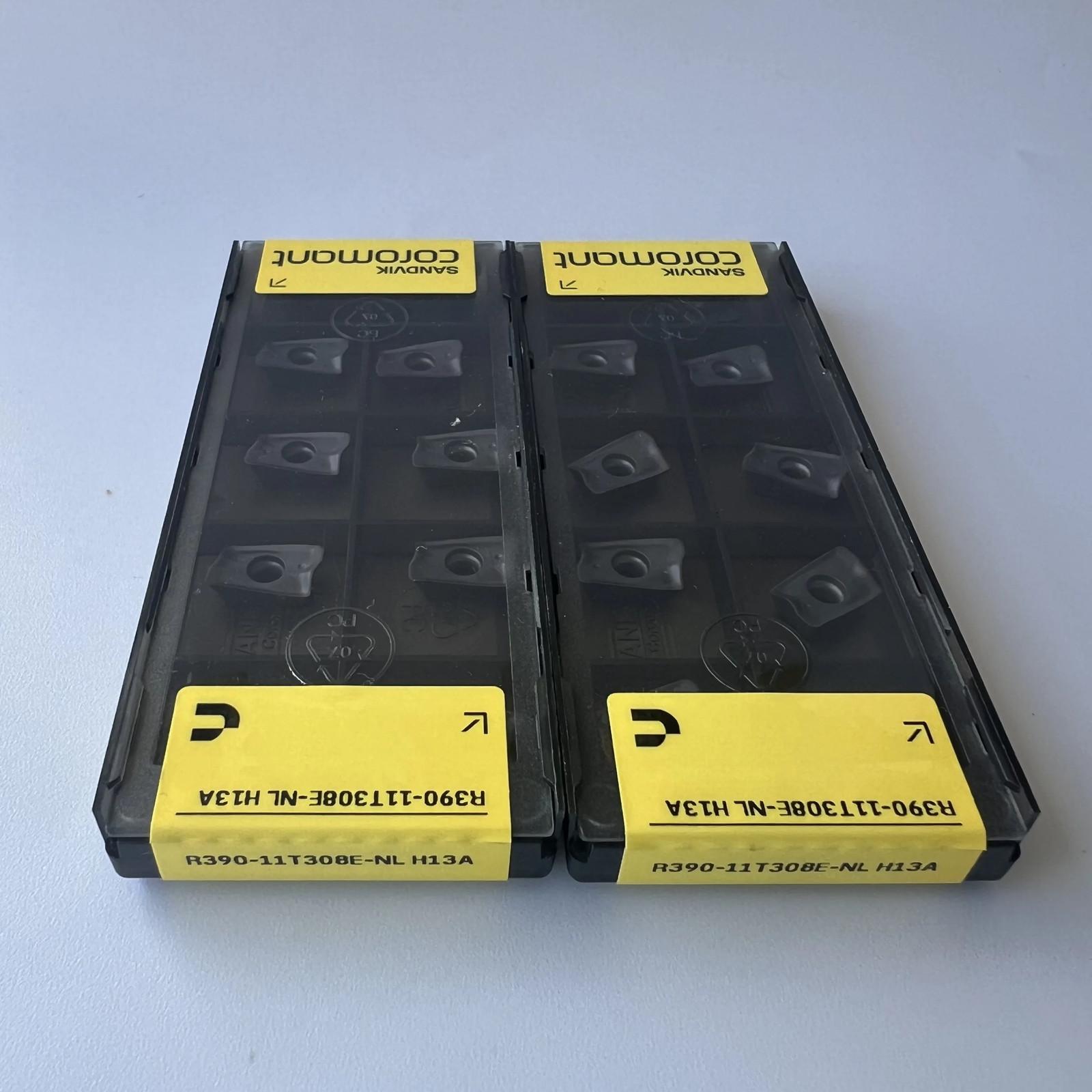 

SANDVIK / R390-11T308E-NL H13A / Industrial indexable Carbide Inserts 10 Pcs