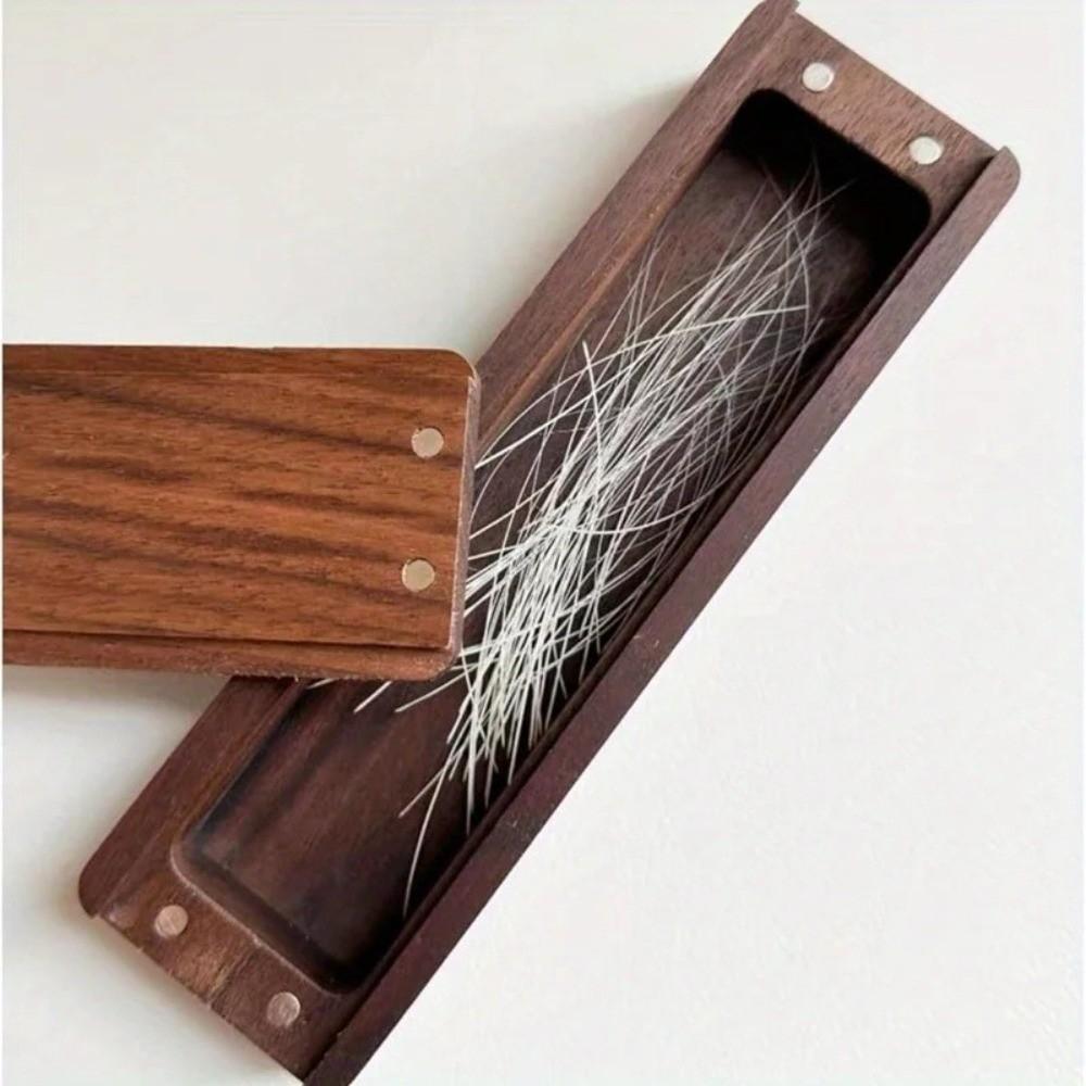 Magnetic Closure Pet Hair Storage Box Elegant Design Keepsake Organizer  Pet Supplies Storage