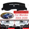 Dashboard Cover Sunshade Dashmat Protect Carpet Dash Accessories 2015 2016 2017 2018 for Ford Mondeo MK5 2014~2019 Anti-Slip Mat