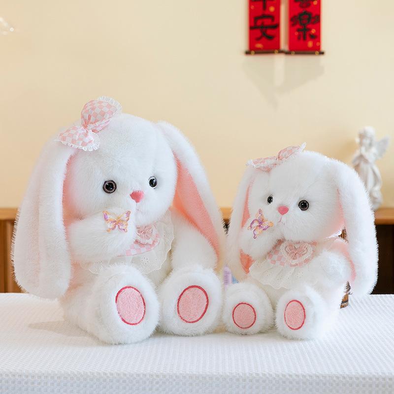 Toy Bunny Plush Cute Cartoon Butterfly Girl Children Birthday Holiday Doll Gift