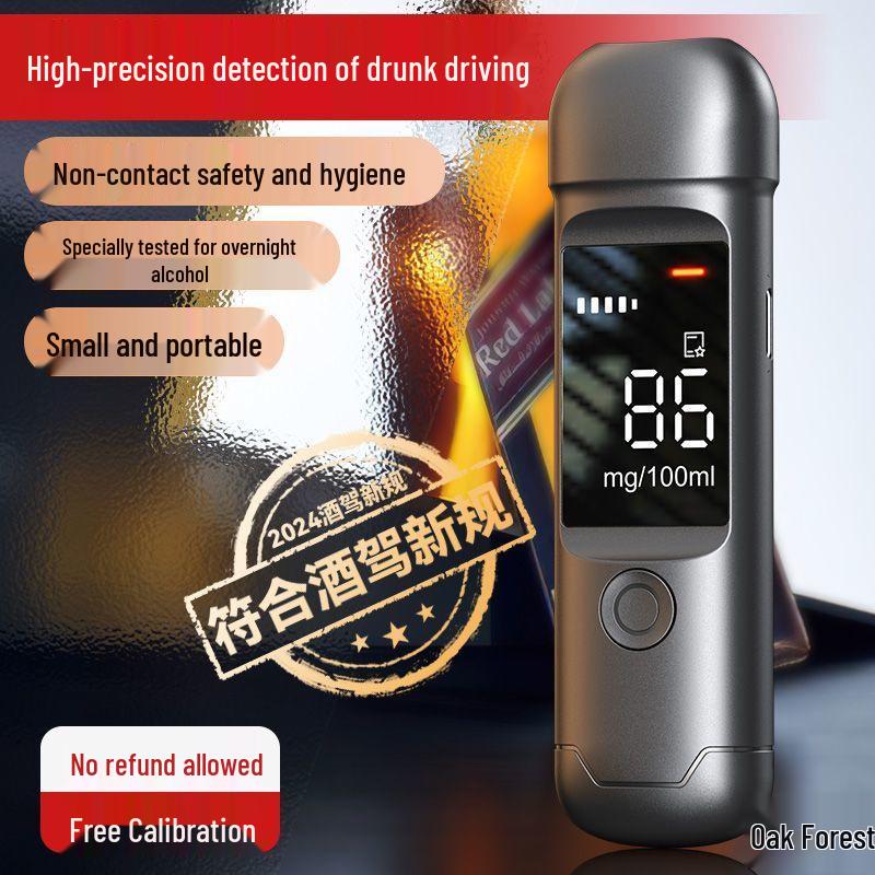 High-Precision Home Breathalyzer for Alcohol Detection