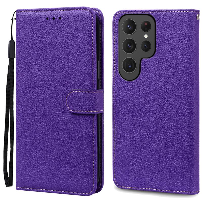 Candy Color Wallet Leather Flip Case For Samsung Galaxy S26 Ultra Case S25 S24 S23 S22 Plus S21 S20 FE S10 Phone Cover Card Slots Book Case Bumper Bag