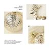 40pcs Champagne Gold Christmas Tree Decoration Pendant Delicate Hanging Ornament  Xmas