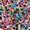 100pcs 6x8 8x10mm Oval Resin Beads Evil Eye Beads Loose Spacer Beads For Jewelry Making DIY Charms Necklace Bracelet Accessories