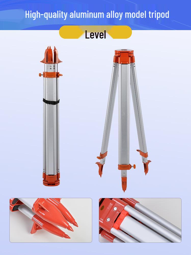 Adjustable Total Station Theodolite Tripod Stand for Leveling and Measuring