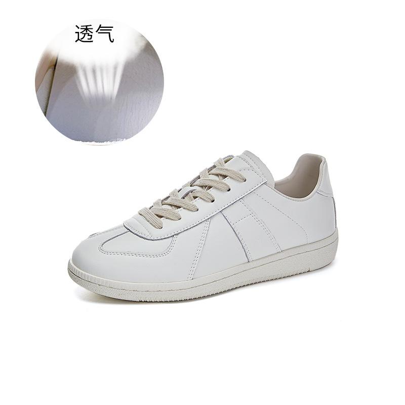 

Leather little white shoes women s 2025 spring new sports moral training shoes women s casual versatile Forrest Gump shoes women s fashion women s sho 35 белый