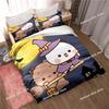 Bubu Dudu Cartoon Cute Bear Kawaii Christmas Gift Bedding Set Duvet Cover Sheet Pillowcase Soft Quilt Cover Queen King Size