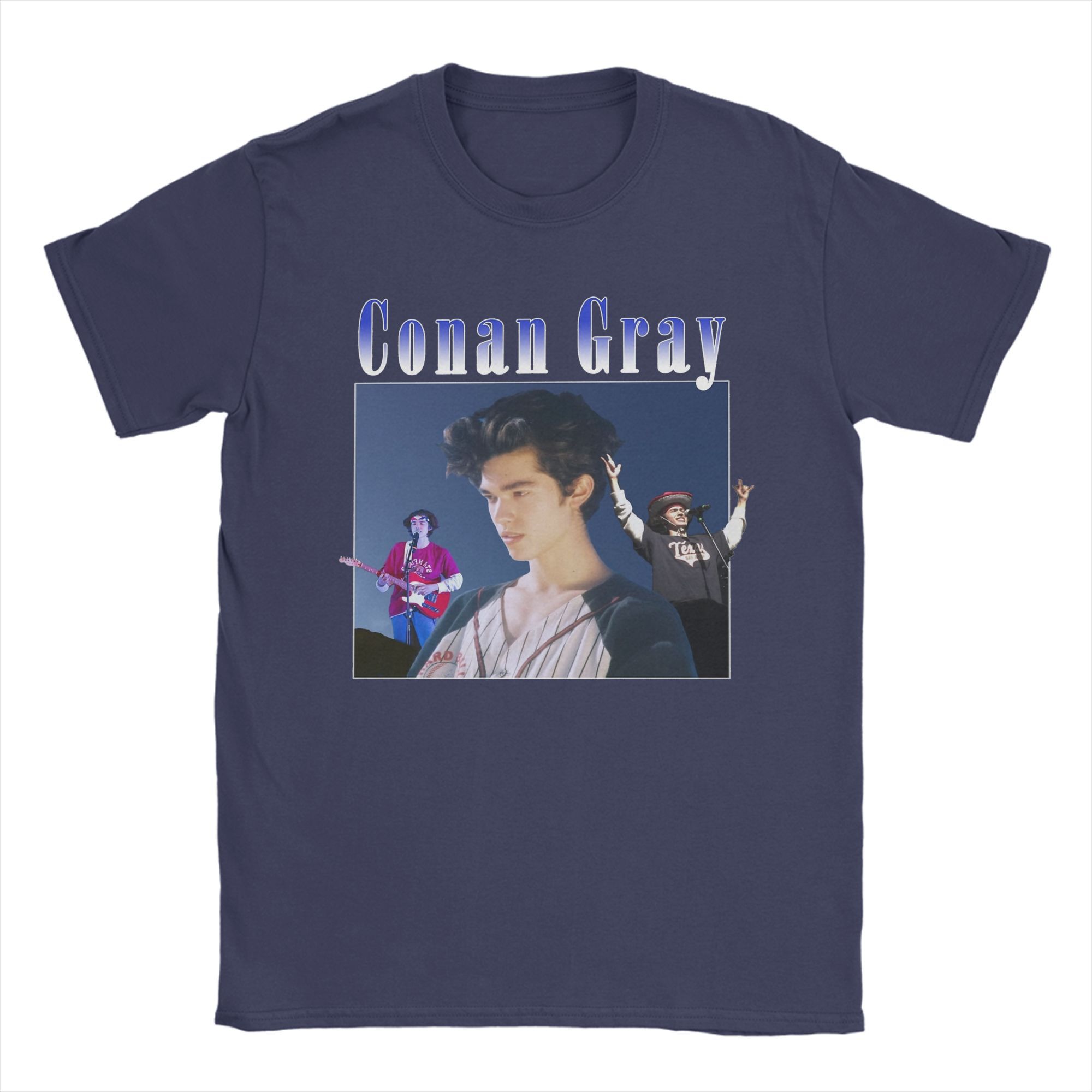 

Conan Gray T-Shirt Men Awesome Cotton Tees Round Collar Short Sleeve T Shirts Summer Tops 4XL