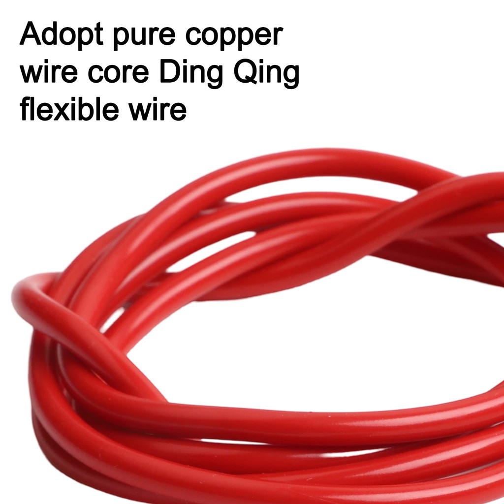 Length 1m 3.3ft Multimeter Test Cables Reliable Test Leads For Multimeter Extension Test Cables Pure Copper Metal