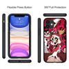 Angel Dust H-Hazbin Hotel Charile Casing for Apple iPhone 15 14 13 12 11 Pro XS Max XR 6 6S Plus + SE 14+ 6+ Phone Cover Case
