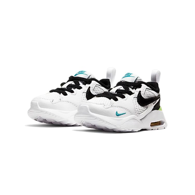 Nike Air Max Fusion Low Top Running Shoes Baby Sneakers White Black CJ3826-103