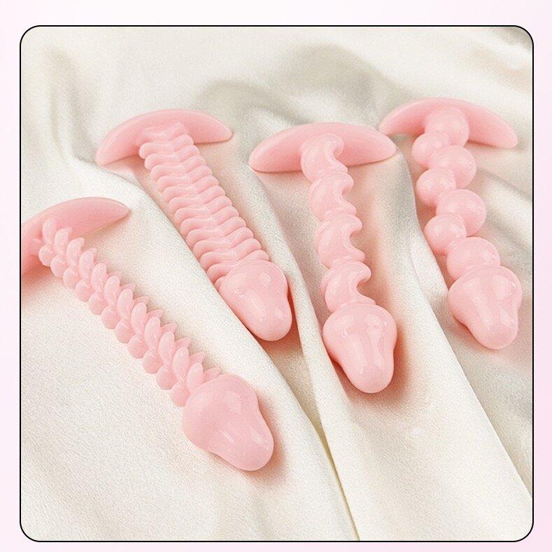 Hand-held TPE 12cm/4.7in Pussy Butt Plug 18+ Bdsm Sex Toys Sexy Accessories Hot Matsubater Adult Tools Femboy Porno Products