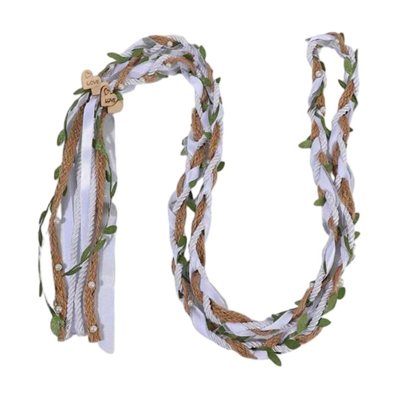 

Traditional Wedding Handfasting Cord for Ceremonies Decoration Simple Handling Design Lazos Para Boda for Special Event 1