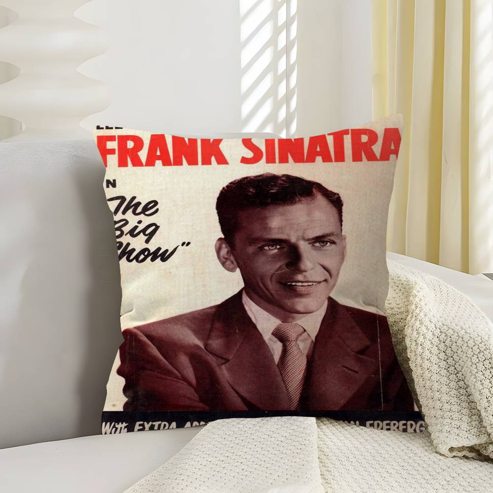 

Vintage Jazz Music Singer Frank Sinatra cm Cushion Cover Pillow Cover Decor Pillowcase Home Pillowcase for Couch Pillow 30x30 cm