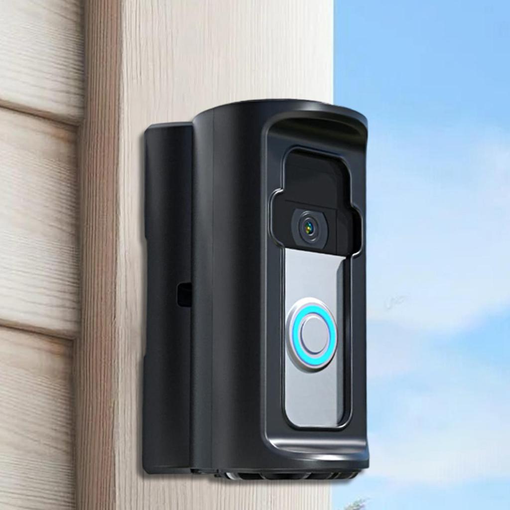 Doorbell Mount Adhesive Wireless Doorbell Camera Holder For Wall Renter Friendly Bracket Apartment Accessories For Housewarming