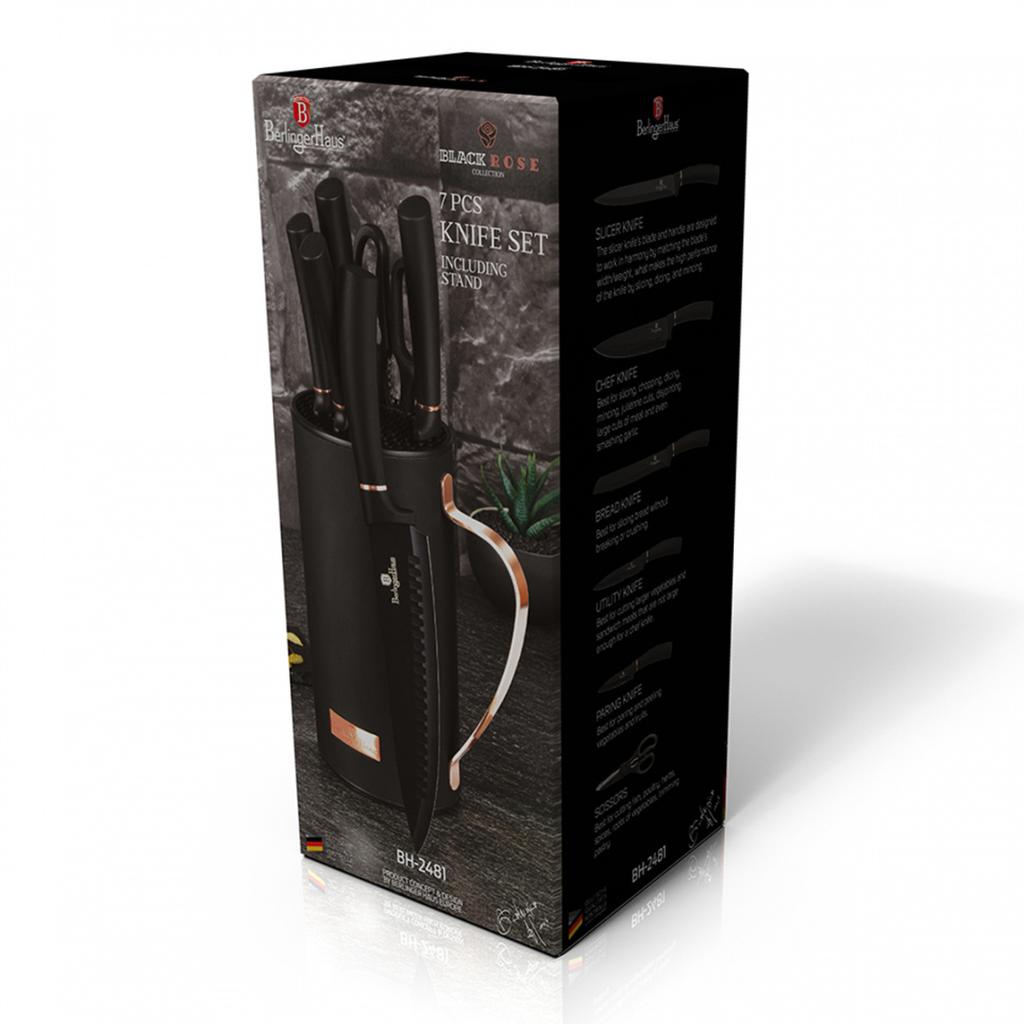BERLINGER HAUS BH-2481 KNIFE SET IN STAND