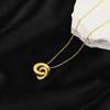 Elegant Titanium Steel Interlocking Necklace – Summer Luxury Clavicle Chain for Women, Versatile Celebrity-Inspired Accessory