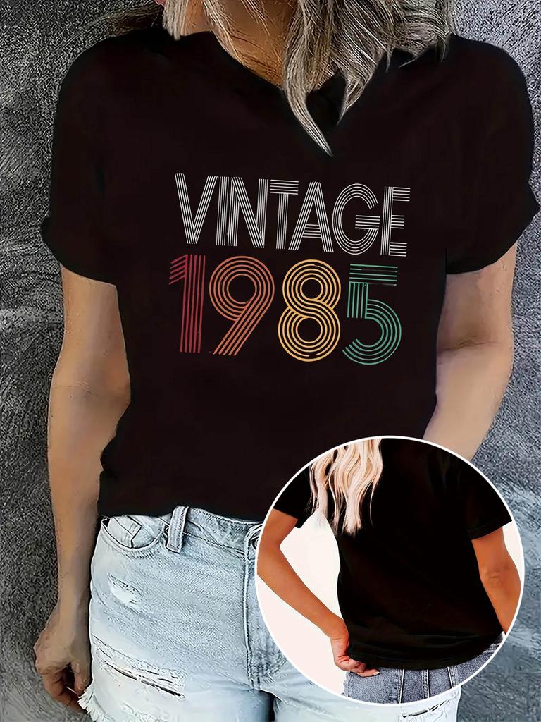 Vintage 1985 Retro Birthday Gift T-shirt