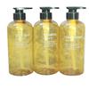 500ml Thick Wall Shampoo and Shower Gel Bottle Set with Round Shoulders
