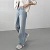 New ArrivalS Open Run Women S Denim pantS Low riSe Light Blue waShed