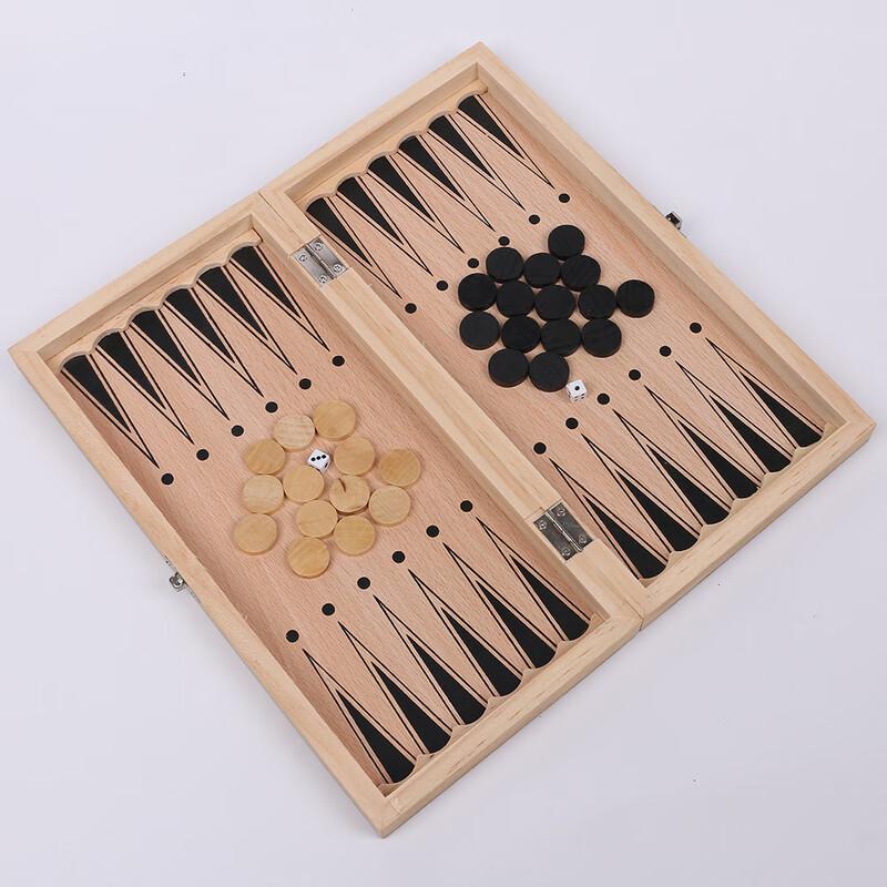 Brangdy Wooden Folding Chess Set