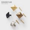 Dooroom Brass Furniture Handles Matt Brushed Nickel Yellow Bronze Pulls Cupboard Wardrobe Dresser Shoe Box Drawer Cabinet Knobs