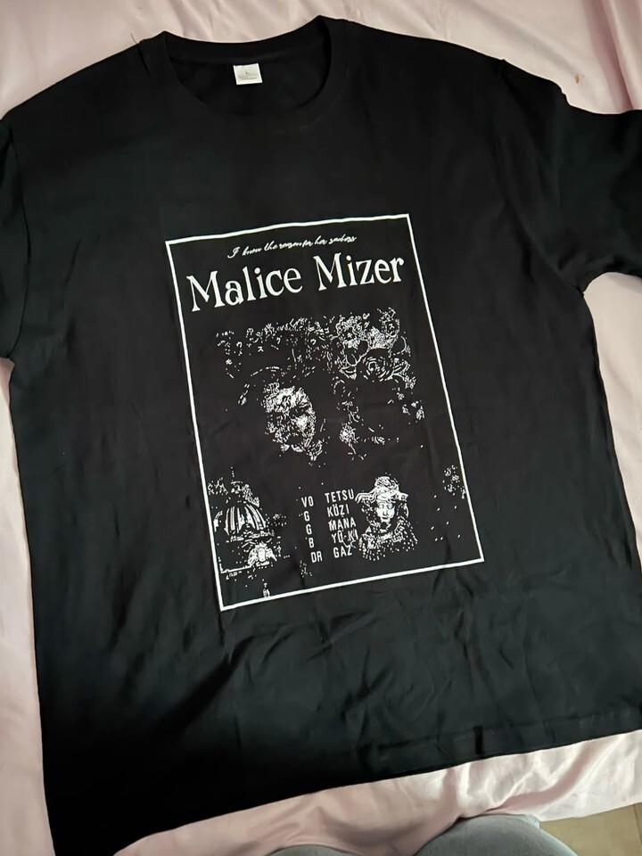 Malice Mizer  Sans Logique Album Shirt Classic White Unisex S5XL Unisex T-Shirt XL