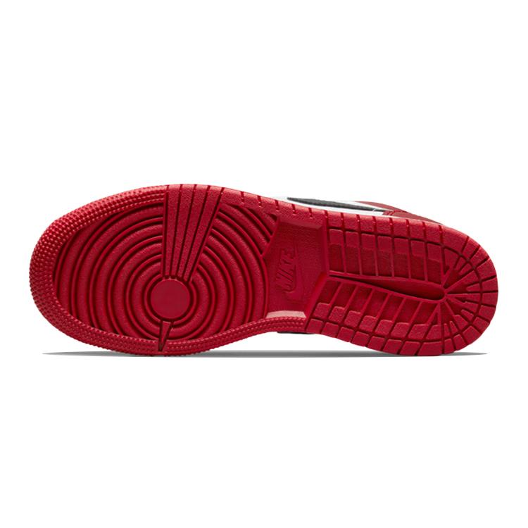 New Jordan 1 Low Bred Toe GS 553560-612