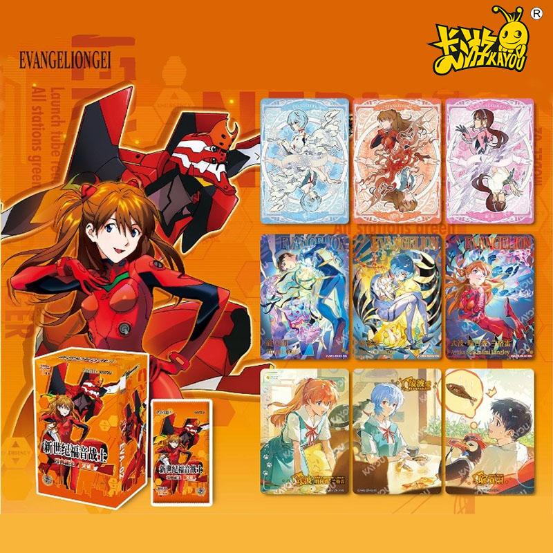 Genuine NEON GENESIS EVANGELION Classic New Life Breakthrough EVA Card Anime Peripheral Collection Card Toy Gift Box