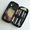 LOONLOON Pencil Case, Pencil Case, Large Capacity, Two-story, Multi-function, Middle School, High...