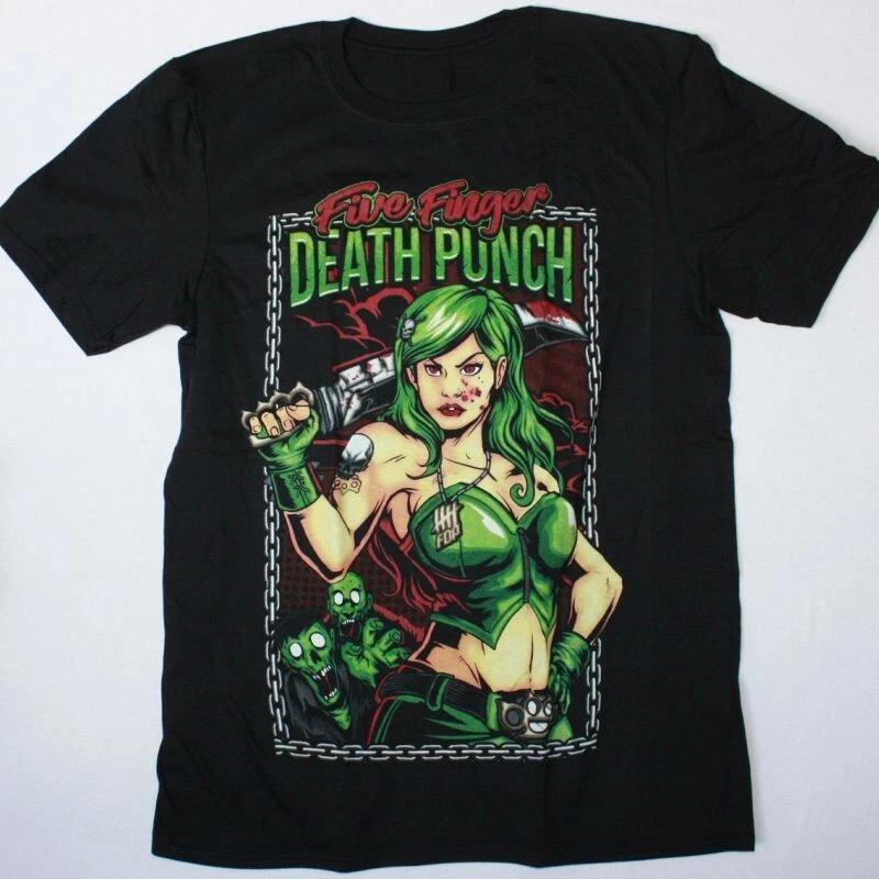 FIVE FINGER DEATH PUNCH ASSASSIN NEW BLACK T-SHIRT DEATH PUNCH Boli213 XS