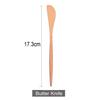 Black Gold Butter Knife Matte Stainless Steel Cutlery Cheese Dessert Jam Spreaders Cream Knifes Gold Dessert Tool Utensil
