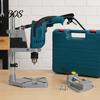 Metal Drill Support Stand Multifunction Press Stand, Hand Holder Fixed Base, Workbench Vise Professional Tool Clamp, Aluminum Alloy Benchtop Electric
