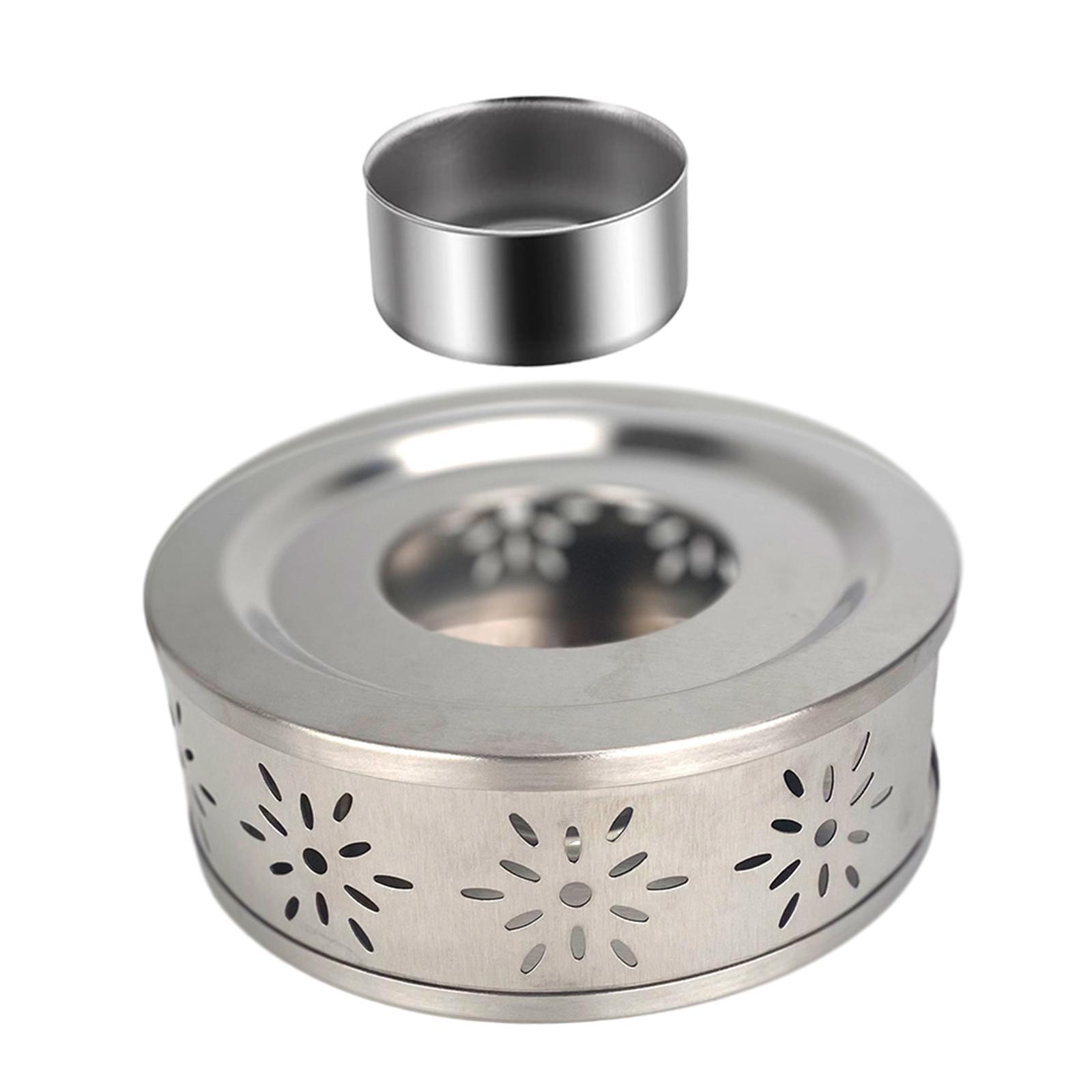 

Подогреватель для чайника из нержавеющей стали Универсальная теплая плита для чая для дома, путешествий, отеля